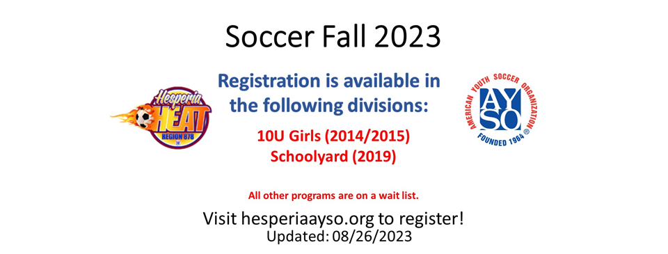 Fall 2023 Registration