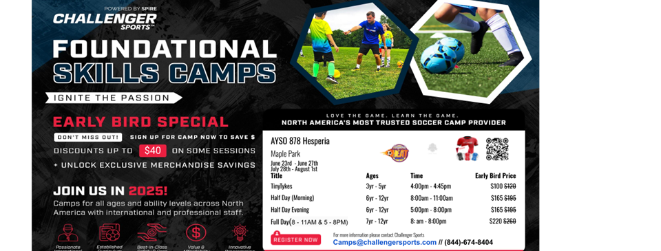 Summer Camp Registration 