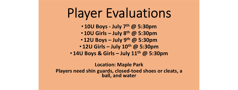 Player Evaluations