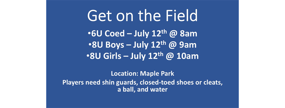 Get on the Field
