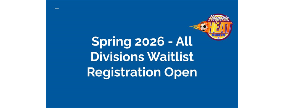Spring 2026 - Waitlist Registration